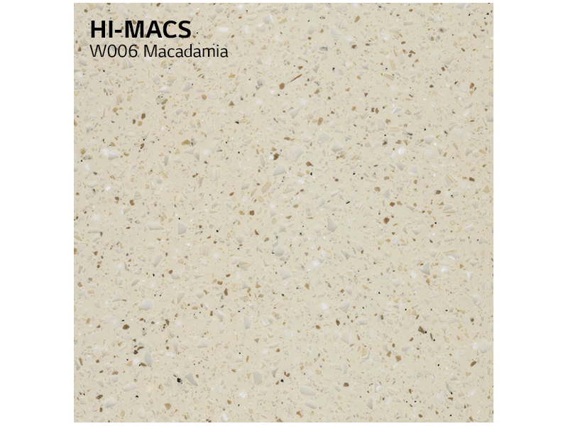 Искусственный камень LG Hi Macs W06 Macadamia: фото