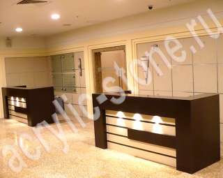Фото Reception из искусственного камня Akrilika