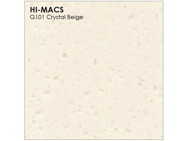 Искусственный камень LG Hi Macs G101 Crystal Beige: фото
