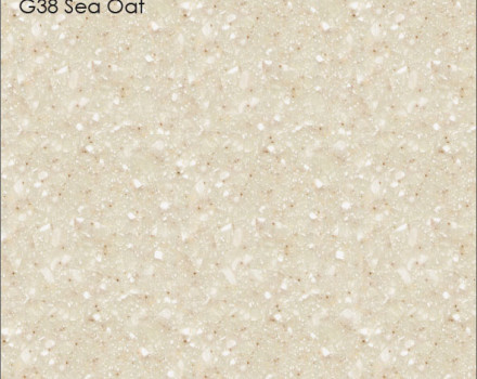 Искусственный камень LG Hi Macs G038 Sea Oat Quartz: фото