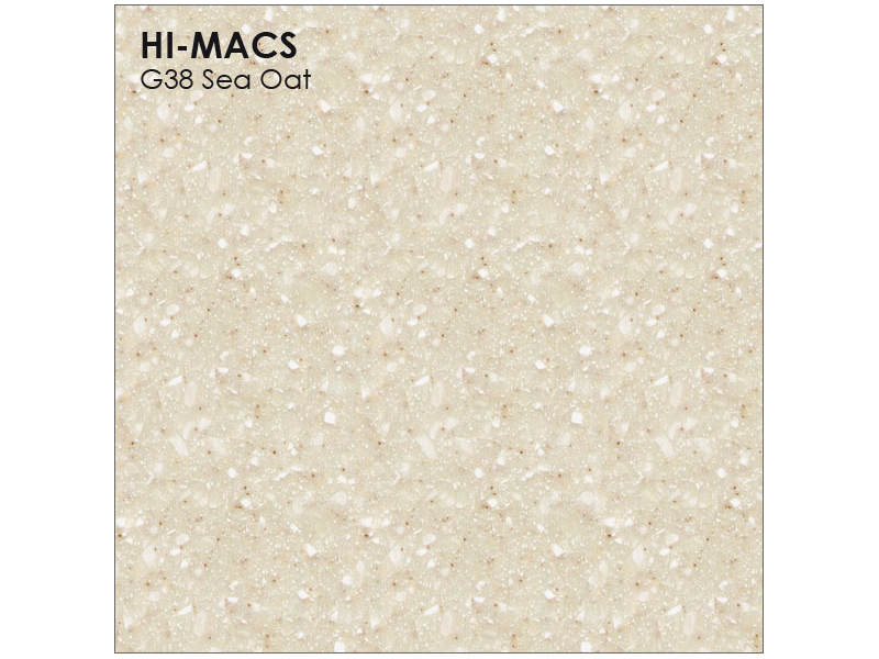 Искусственный камень LG Hi Macs G038 Sea Oat Quartz: фото