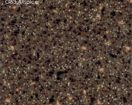Искусственный камень LG Hi Macs G63 Allspice Quartz: фото
