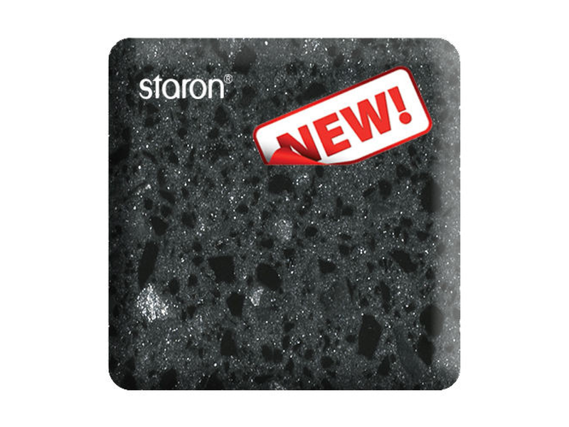 Искусственный камень Samsung​ Staron FC188 Caviar: фото