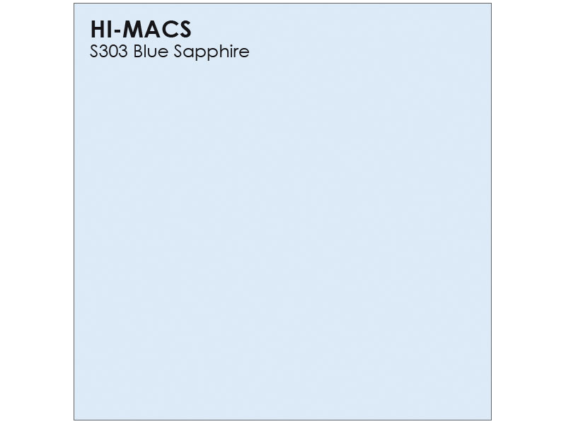 Искусственный камень LG Hi Macs S303 Blue Sapphire: фото