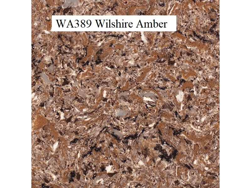 Кварцевый агломерат Wilshire Amber WA389: фото