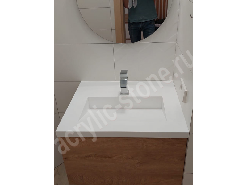 Фото Умывальники с щелевым сливом из искусственного камня  SAMSUNG STARON