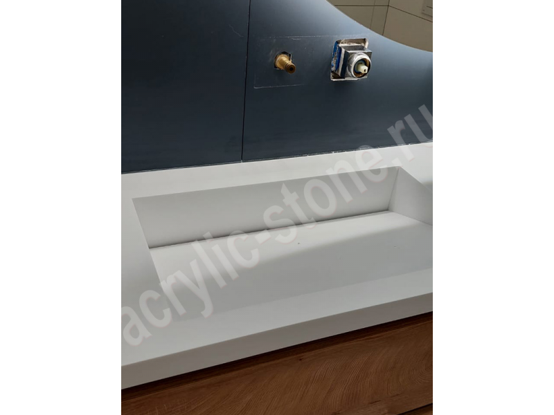 Умывальники с щелевым сливом из искусственного камня  SAMSUNG STARON: фото