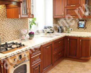 Фото Кухонная столешница из искусственного камня 