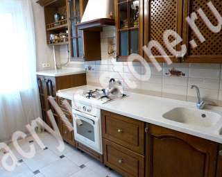 Фото Кухонная столешница из искусственного камня TriStone 