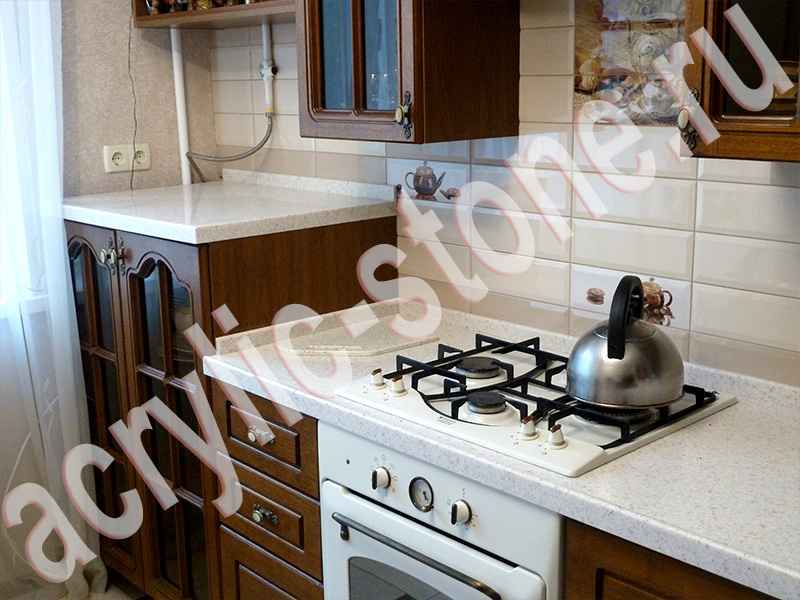 Кухонная столешница из искусственного камня TriStone : фото