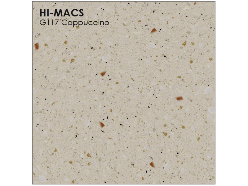 Искусственный камень LG Hi Macs G117 Cappuccino : фото