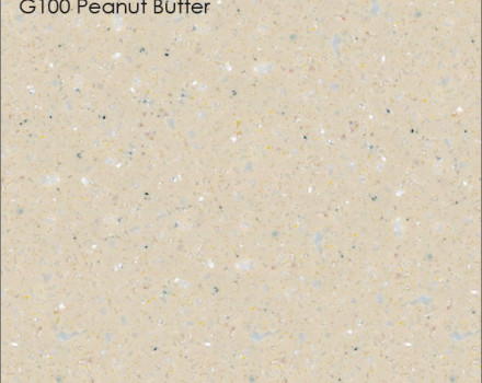Искусственный камень LG Hi Macs G100 Peanut Butter : фото