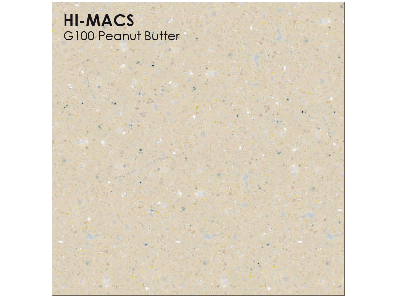 Искусственный камень LG Hi Macs G100 Peanut Butter : фото